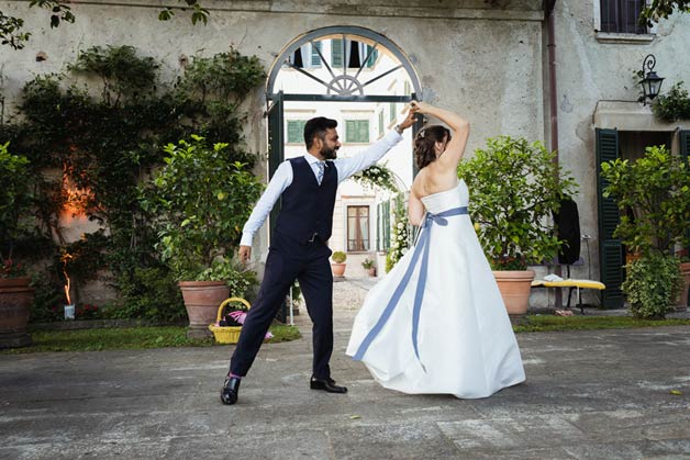 Italian Indian wedding on Lake Orta