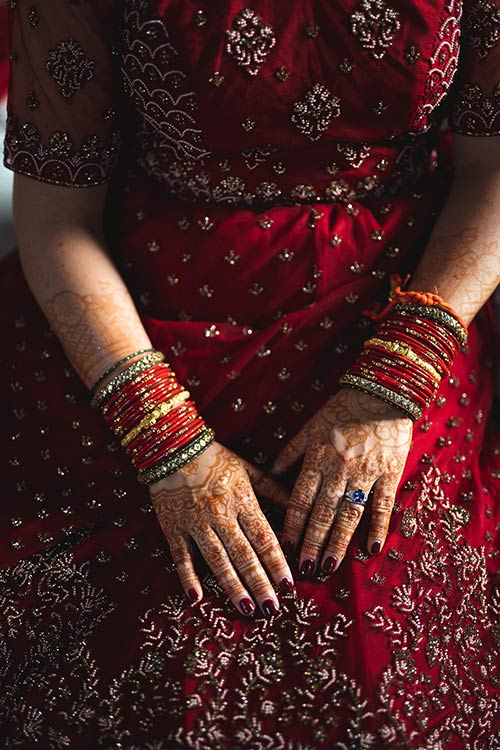 Sari Indian wedding dress in Italy