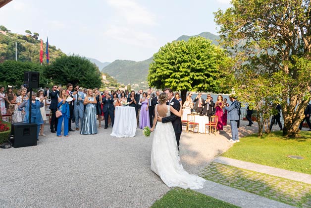 fun aperitif in Villa d’Este