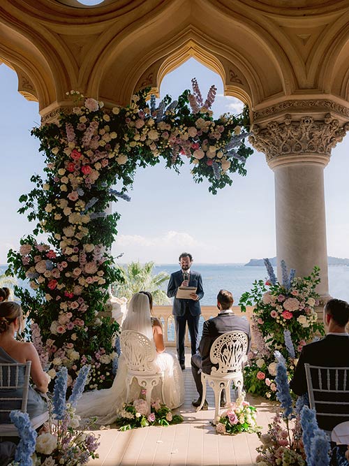 fairy tale wedding on Lake Garda
