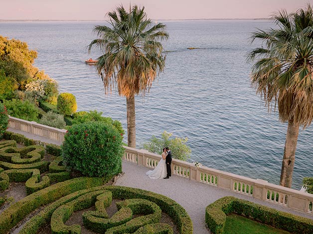 wedding in a fantastic location on Lake Garda