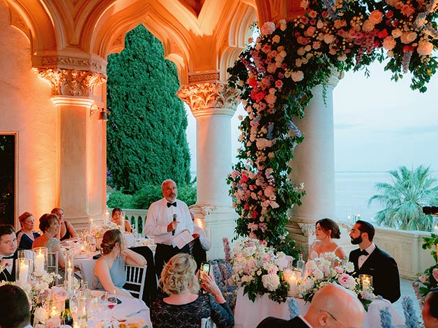 wedding in a fantastic location on Lake Garda