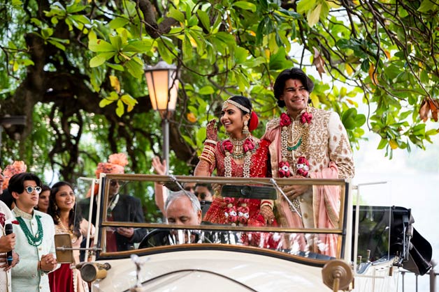 indian wedding at Villa Flori Lake Como