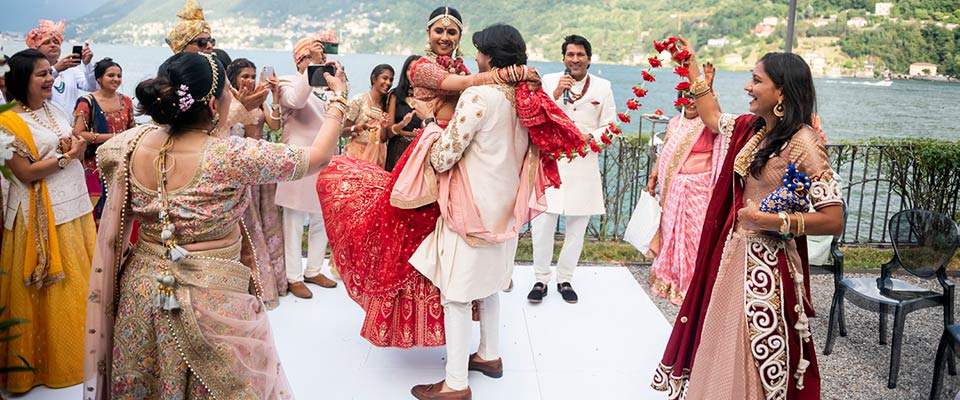 Indian Wedding at Villa Flori Lake Como