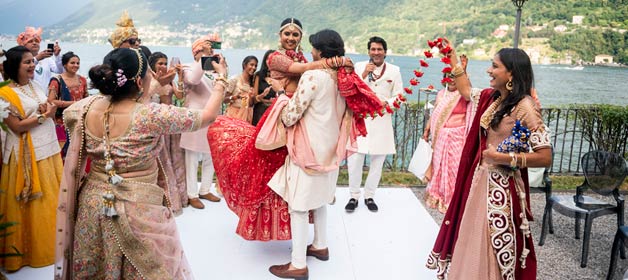 Indian Wedding at Villa Flori Lake Como