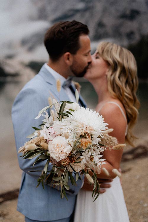 wedding on Lake Braies