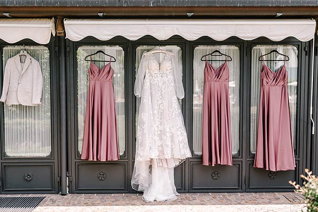 fairy-tale Scottish wedding at Lake Garda