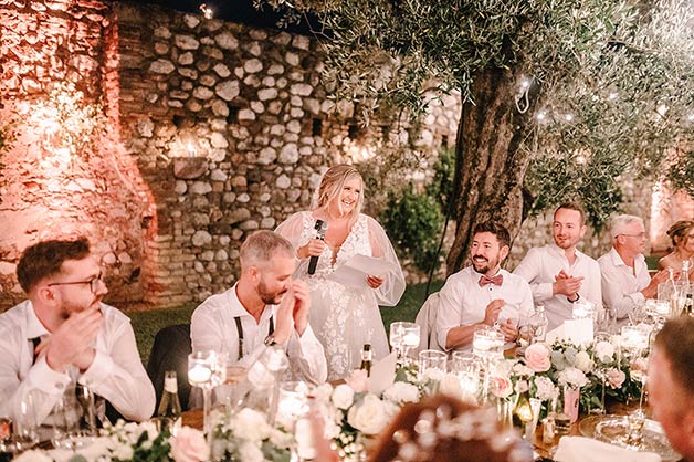 Scottish wedding at Lake Garda