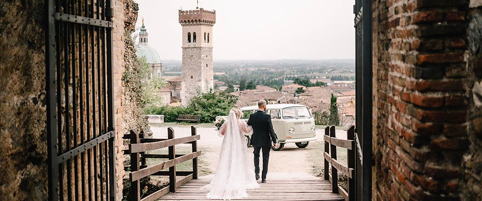 Scottish wedding at Lake Garda