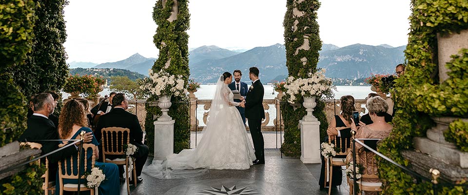 stylish Wedding at Villa del Balbianello