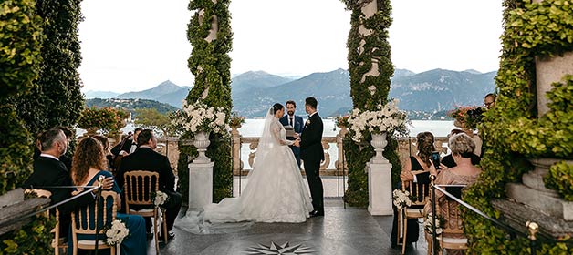 stylish Wedding at Villa del Balbianello