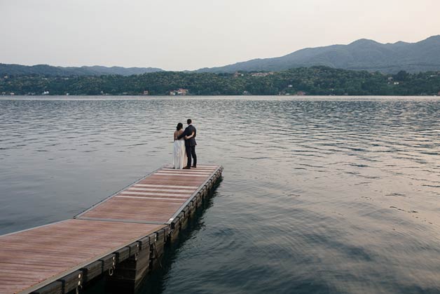 Religious Elope on Lake Orta