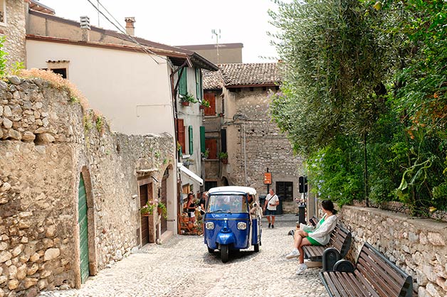 Ape Cars (tuk tuck) in Malcesine