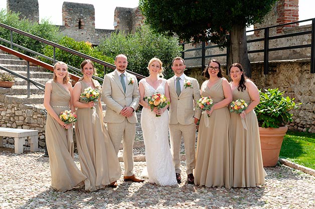 Malcesine the perfect backdrop for a dream wedding
