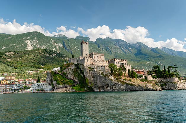 Malcesine the perfect backdrop for a dream wedding