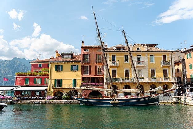 Malcesine the perfect backdrop for a dream wedding