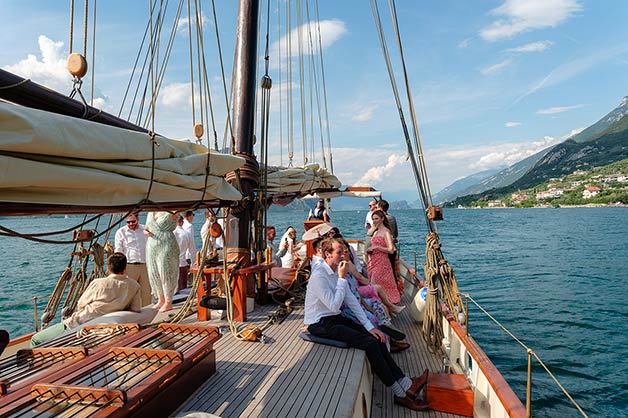 sailboat on Lake Garda