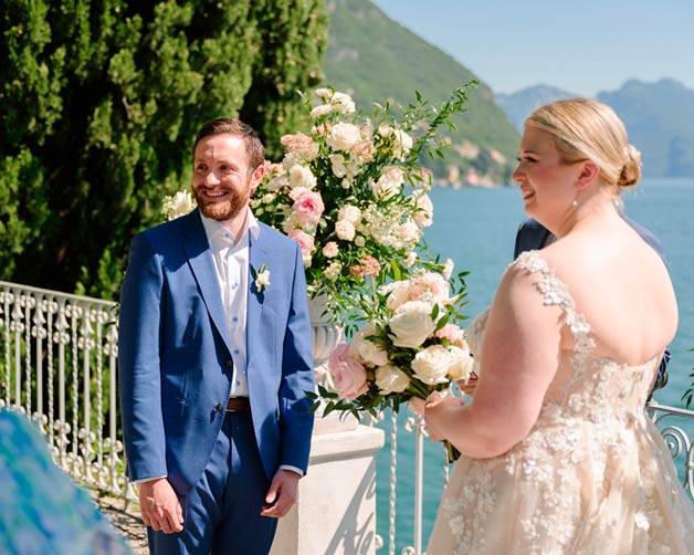 intimate wedding in Varenna