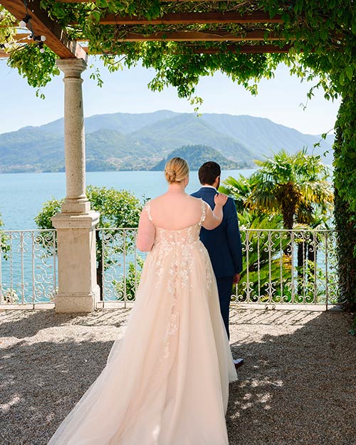 intimate wedding in Varenna