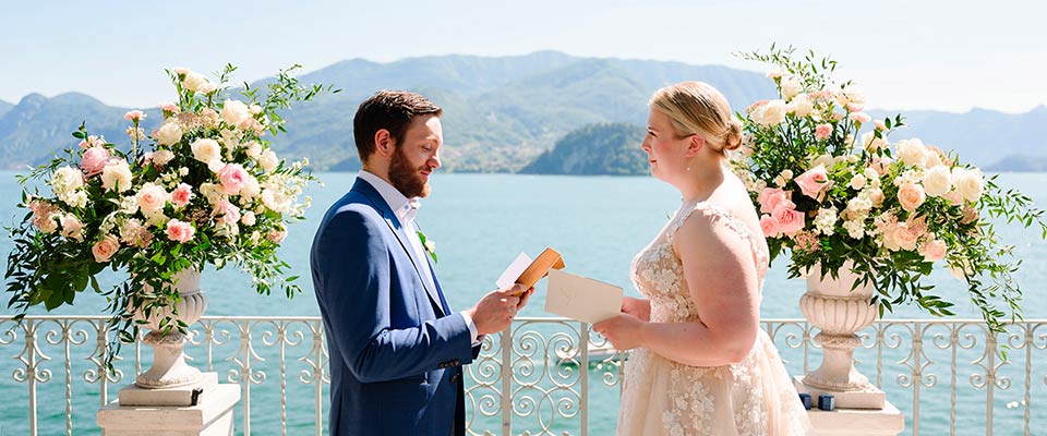 intimate wedding in Varenna, Lake Como