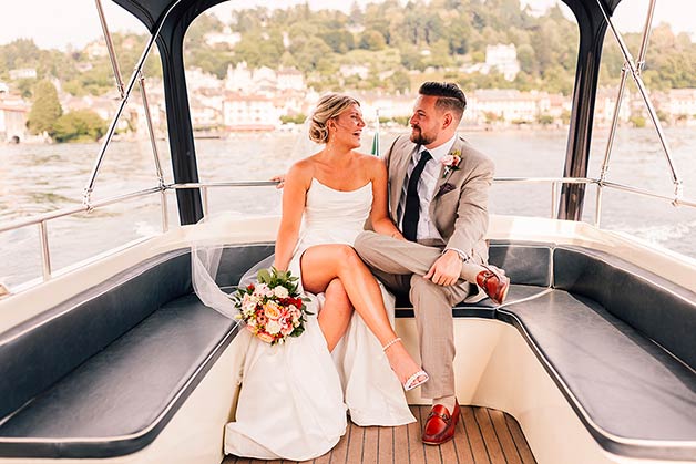 Romantic Microwedding on Lake Orta
