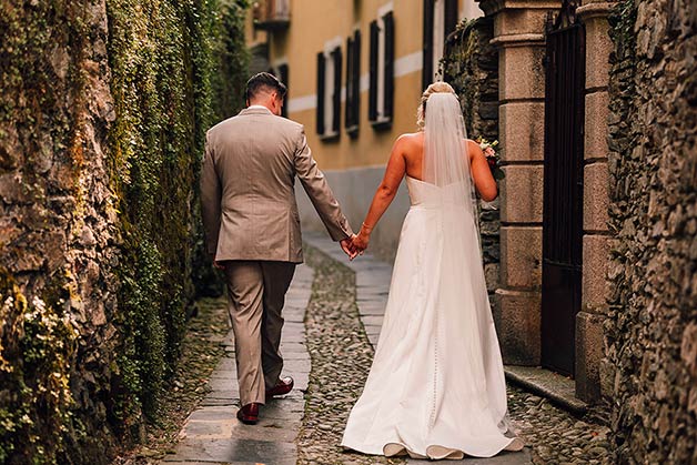 Romantic Microwedding on Lake Orta