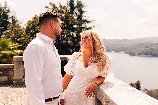 Engagement Session at Sacro Monte di Orta