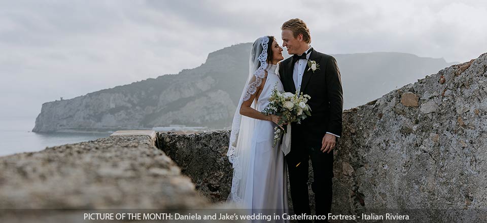wedding in Fortezza di Castelfranco, Italian Riviera