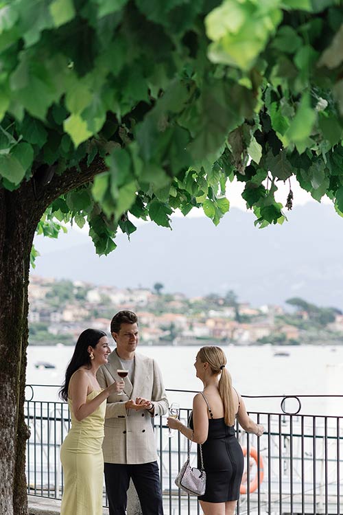Welcome Party: A Warm Start to the Festivities on Lake Como