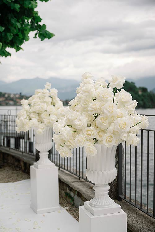 The wedding Ceremony: A Dreamy Lake Como Wedding