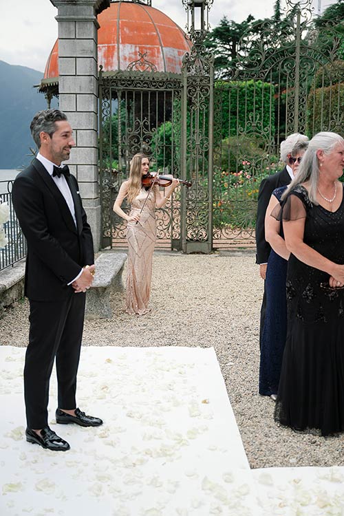 The wedding Ceremony: A Dreamy Lake Como Wedding