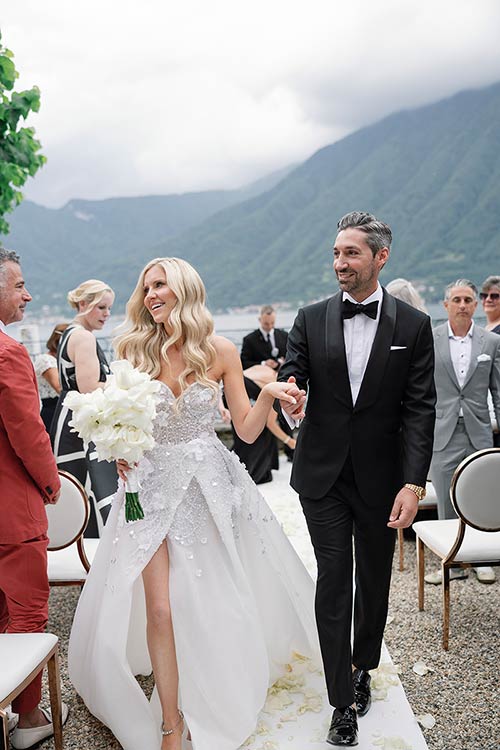 The wedding Ceremony: A Dreamy Lake Como Wedding