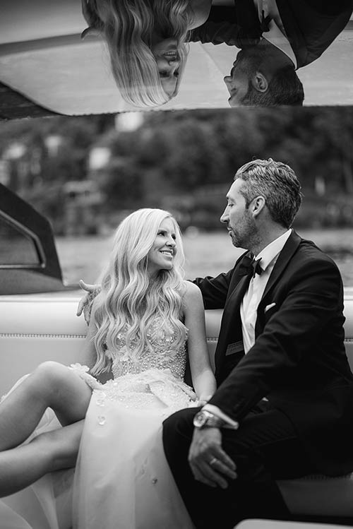 Romantic Boat Photos on Lake Como