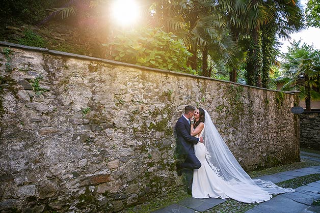 Relaxed Wedding on Lake Orta