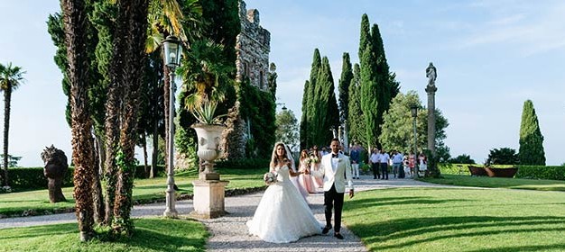 fairytale wedding in Sirmione