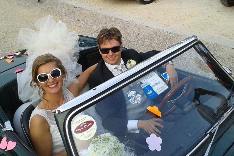 vintage car hire wedding Villa Muggia Lake Maggiore