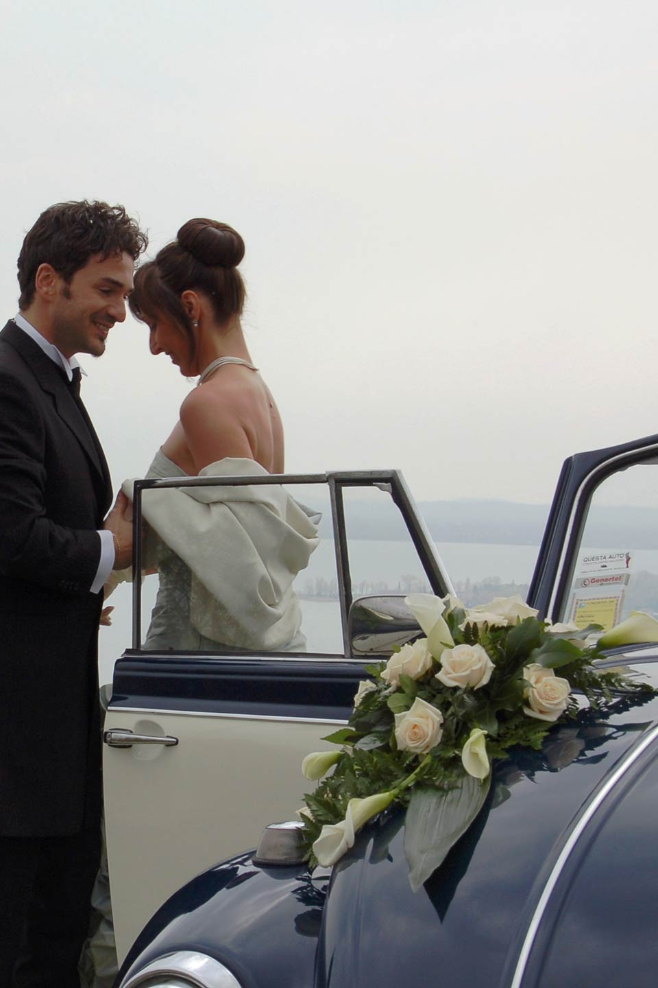 vintage car hire wedding Stresa Lake Maggiore