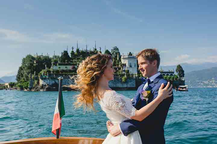 Ukrainian wedding on Lake Maggiore Italy