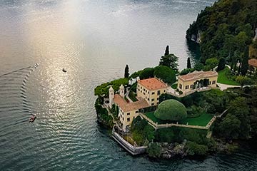 elegant wedding in Villa del Balbianello