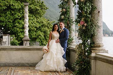 Elopement at Villa Monastero in Varenna