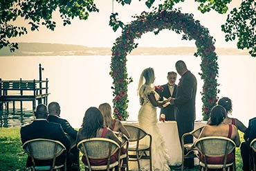 intimate blessing Lake Bracciano Rome