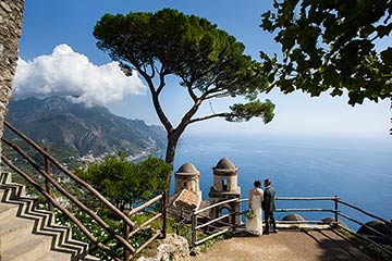 intimate wedding in Ravello