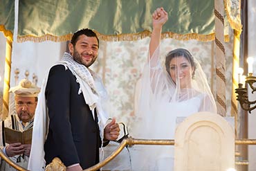Jewish wedding in Rome