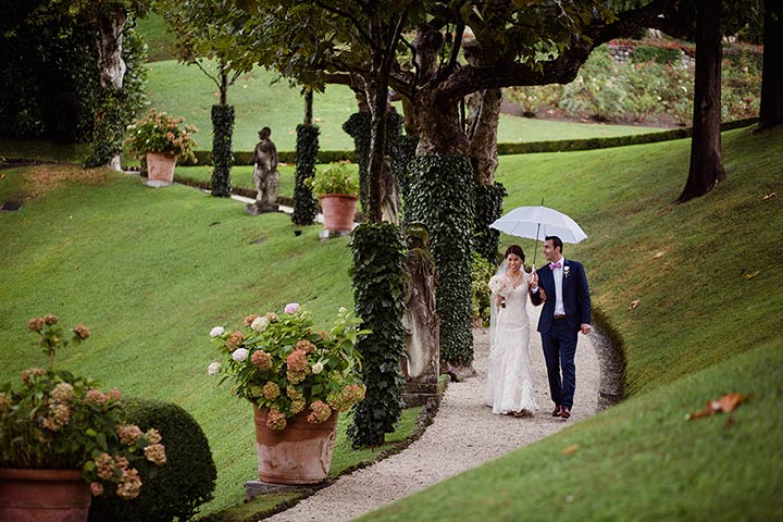 Lake Como intimate wedding