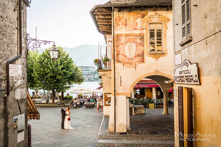 Lake Orta wedding photography