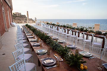wedding at Castello Tafury in Sicily