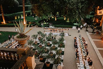wedding at villa Aurelia in Rome