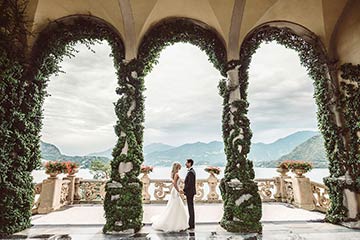 Romantic Lake Como wedding
