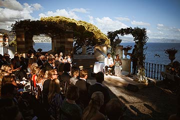 wedding at La Cervara in Portofino