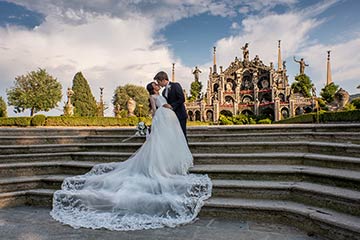 wedding on Isola Bella Lake Maggiore